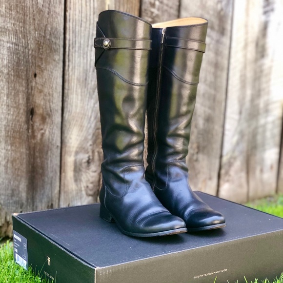 molly button tall frye boots